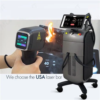 เครื่องกำจัดขนด้วยเลเซอร์ไดโอดคอมเพรสเซอร์ของญี่ปุ่น