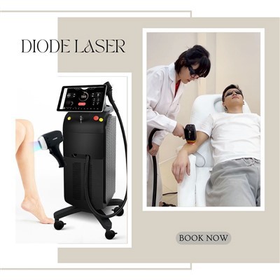 2026 AI-เครื่องกำจัดขนด้วยเลเซอร์ไดโอดที่ปรับปรุงประสิทธิภาพ