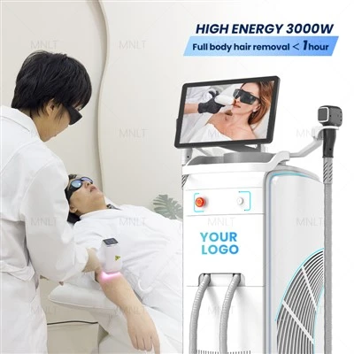 เครื่องกำจัดขนด้วยเลเซอร์ที่ดีที่สุด Ice Titanium 4 ความยาวคลื่น